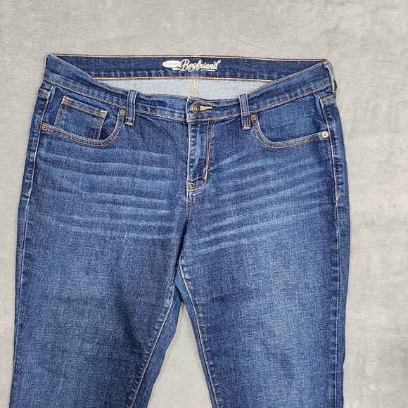 Old Navy Boyfriend Jeans Size 12 Regular Mid Rise - Picture 3 of 9